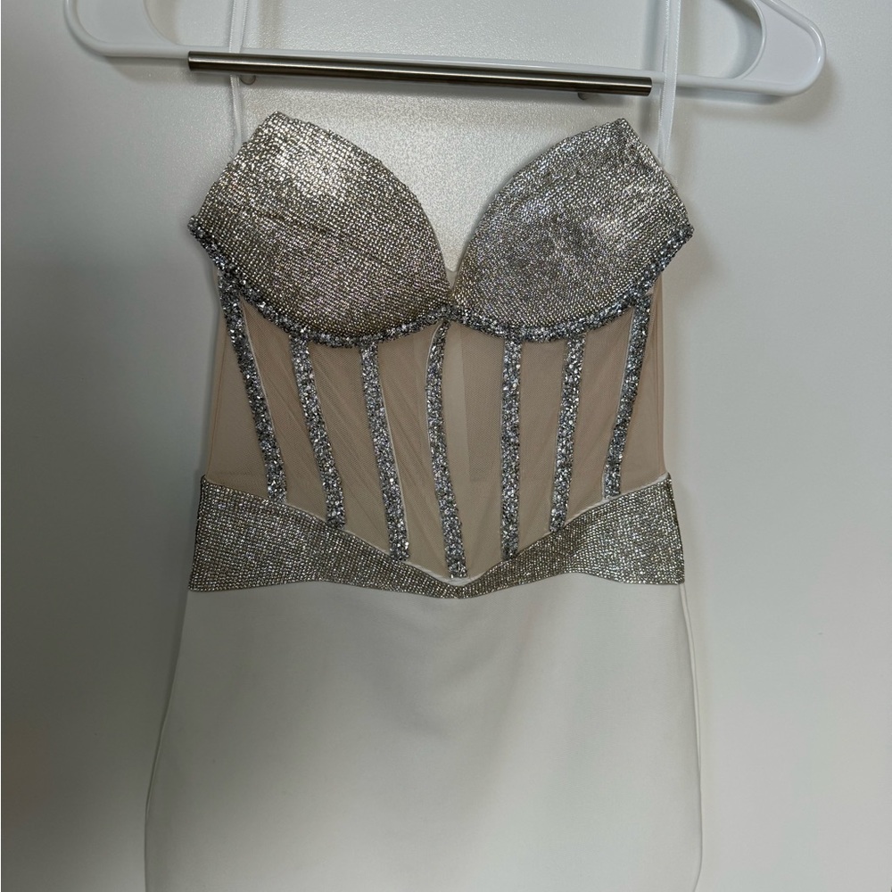 Catchall beaded dress - brand new with tags - selling due to return policy.